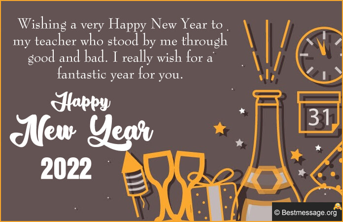 Teacher Happy New Year Images Wishes Messages