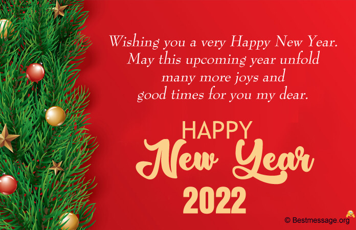 Happy New Year Wishes Messages 2022