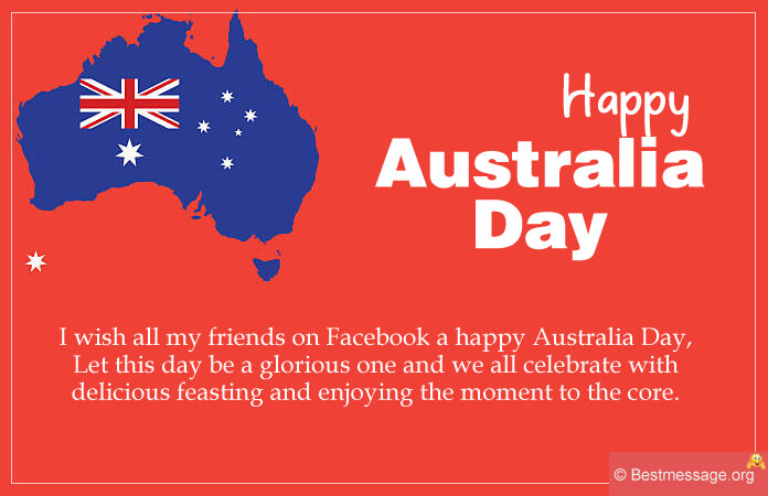 Australia Day Status Messages Wishes Image