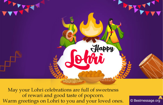 Happy Lohri 2023 Wishes | Lohri Messages, Status Images