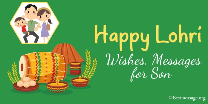 Happy Lohri Wishes, Lohri Messages for Son