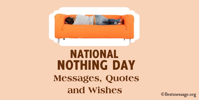 National Nothing Day Messages, Quotes, Images, Status