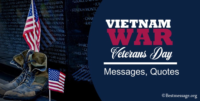 Vietnam War Veterans Day Messages, Veterans Quotes, Sayings