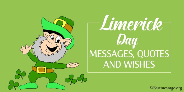 Limerick Day Messages, Limerick Quotes, Wishes Image