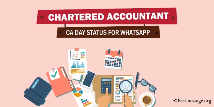 CA Day Whatsapp Status, Chartered Accountant Messages