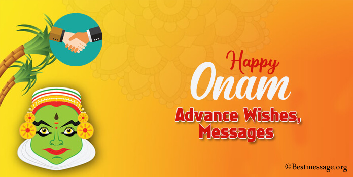 Advance Happy Onam Wishes, Onam Messages in Advance