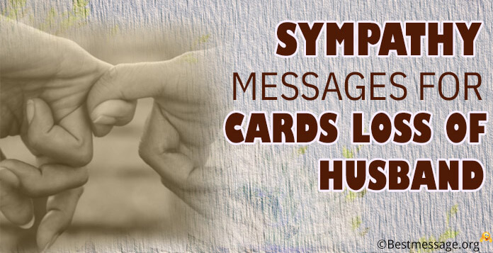 Sympathy Messages for Cards Loss of Husband