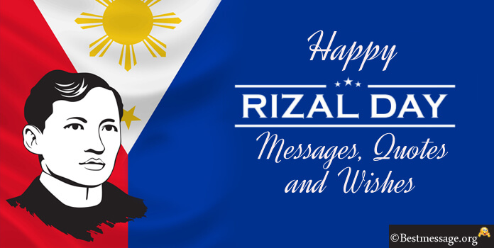 Happy Rizal Day Wishes Messages images