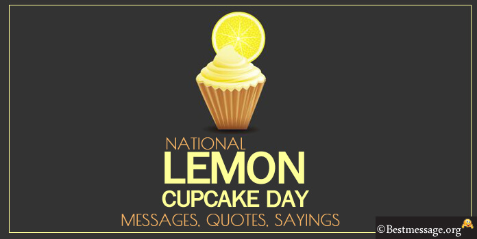 Happy Lemon Cupcake Day Messages Greetings Images