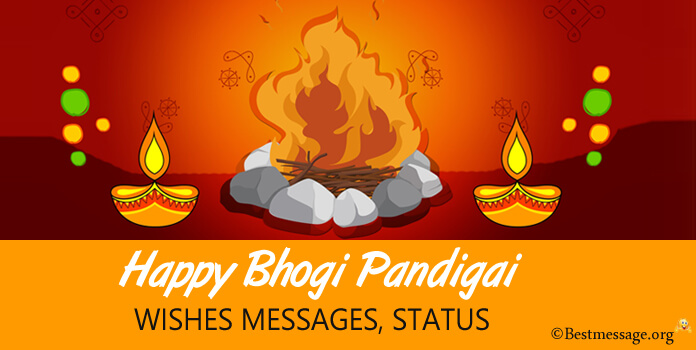Happy Bhogi Pandigai Wishes Messages Images