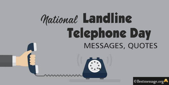 Landline Telephone Day Wishes Messages Quotes Images