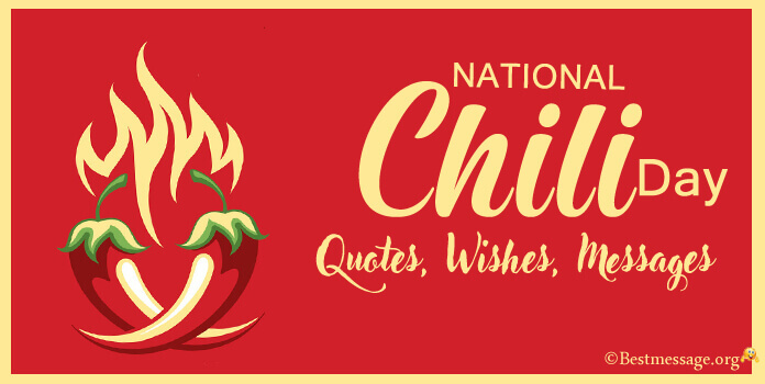 National Chili Day Wishes Images Messages