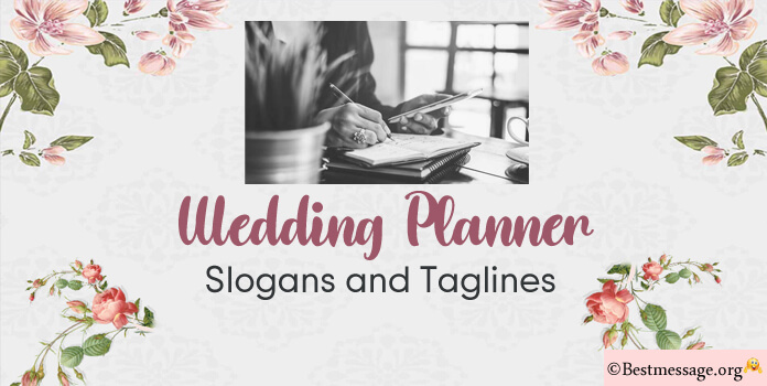 Wedding Planner Slogans Taglines