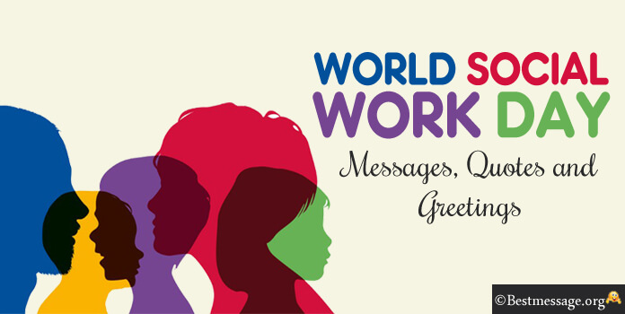 World Social Work Day Messages Greetings WIshes Images