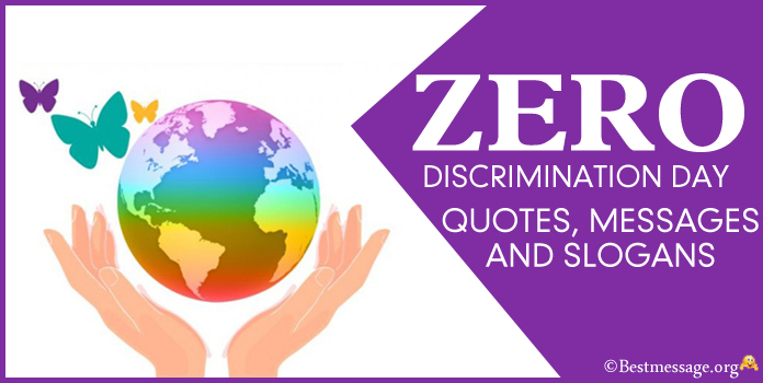 Zero Discrimination Day Quotes Wishes Messages