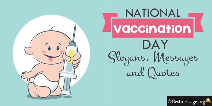 Vaccination Day Messages, Vaccination Slogans Quotes Image