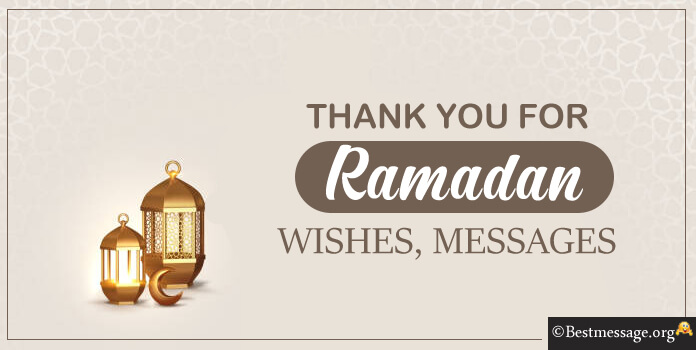 Thank You for Ramadan Wishes Messages