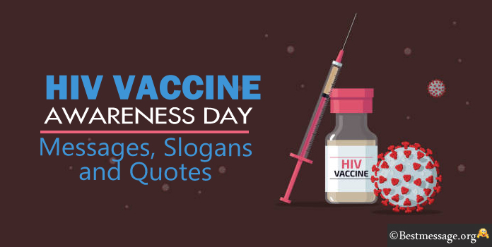 HIV Vaccine Awareness Day Slogans Quotes Messages