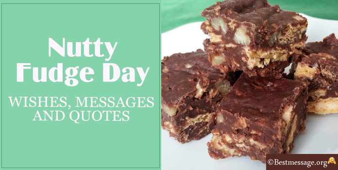 Nutty Fudge Day Wishes Images, Quotes