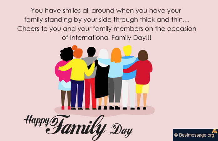 International Family Day Quotes, Wishes photo images