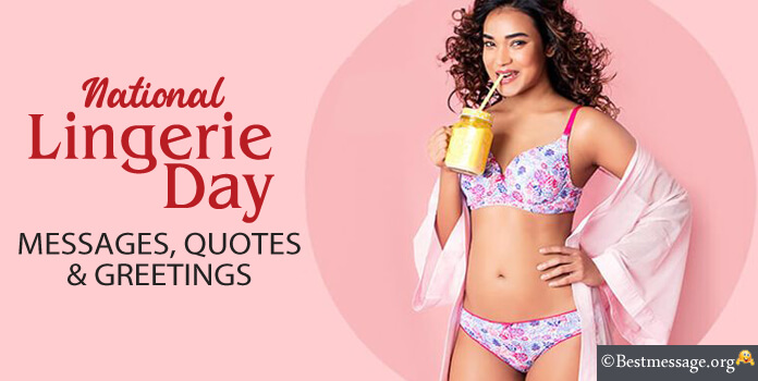 Lingerie Day Wishes, Messages