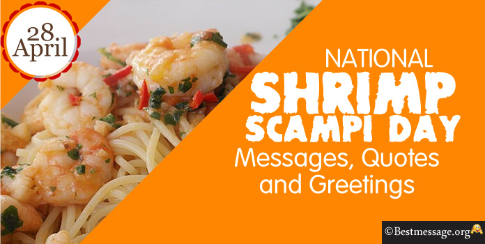 Shrimp Scampi Day Wishes Messages, Quotes