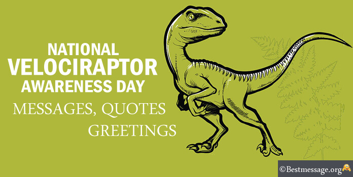 Velociraptor Awareness Day Wishes Images Messages