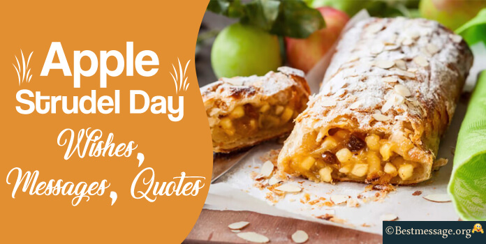 Apple Strudel Day Wishes Images Quotes