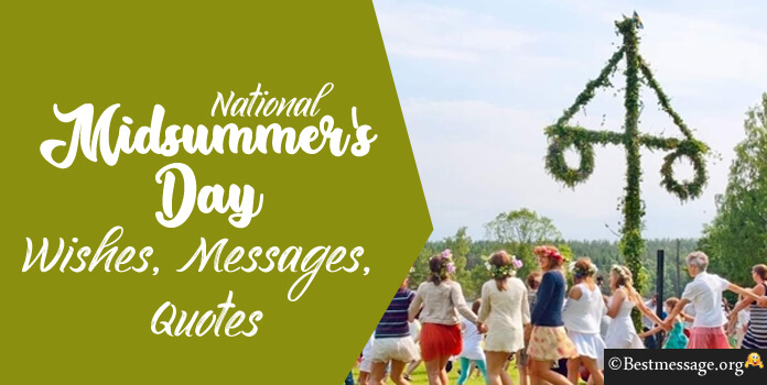 Happy Midsummer Day Wishes Images Messages