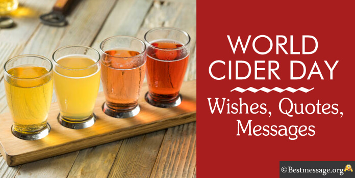 World Cider Day Wishes, Cider Quotes