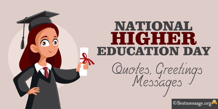 Higher Education Day Quotes Messages Images
