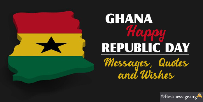 Happy Ghana Republic Day Wishes Quotes images pics