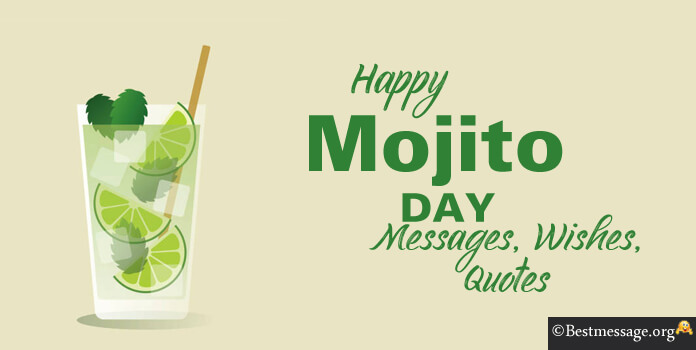 Happy Mojito Day Messages, Wishes Images Quotes
