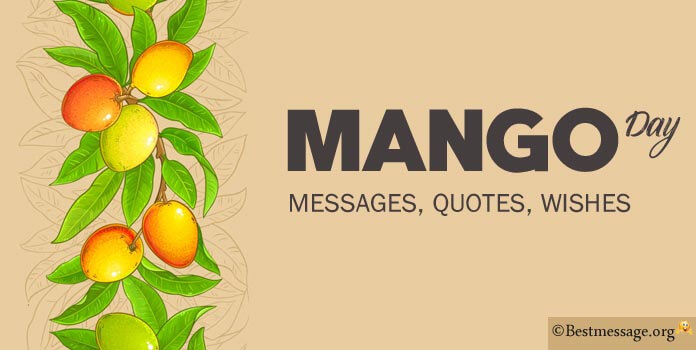 Mango Day Wishes Messages Quotes Image
