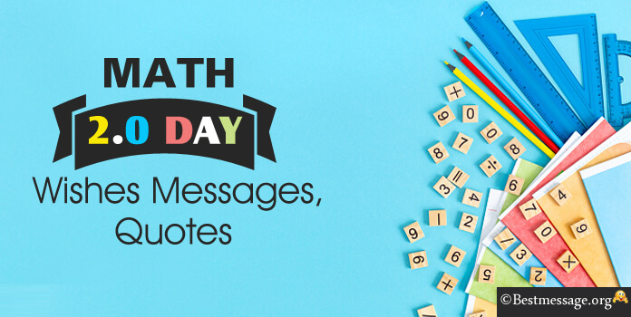 Math 2.0 Day Wishes Images Quotes, Messages