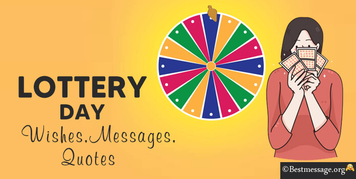 Lottery Day Messages, Lottery Quotes