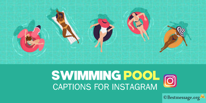 Swimming Pool Instagram Captions