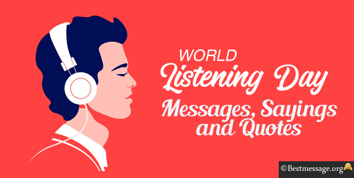 World Listening Day Wishes Images Messages, Quotes