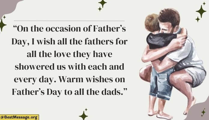 Happy Fathers Day Message to Everyone