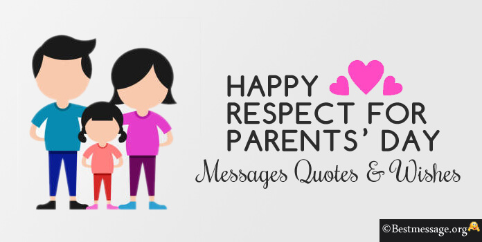 Happy Respect for Parents’ Day Quotes Wishes Images