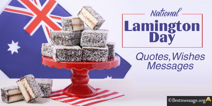 Lamington Day Greetings Messages, Quotes