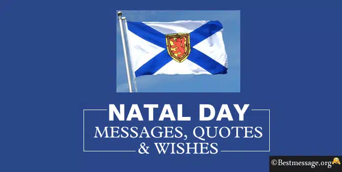 Natal Day Messages Quotes, Greetings