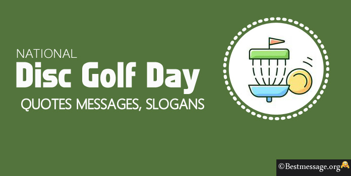 National Disc Golf Day Quotes Messages