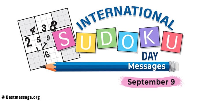 International Sudoku Day Quotes, Sayings, Messages, Wishes