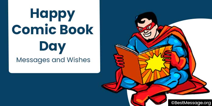 Happy Comic Book Day Wishes, Messages, Quotes
