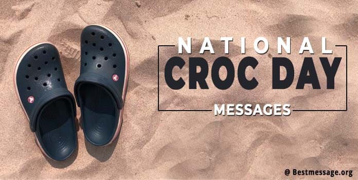 National Croc Day 2022 Wishes, Status Messages, Quotes