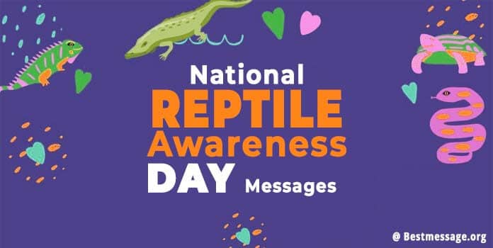 National Reptile Awareness Day Wishes, Quotes, Messages, Greetings