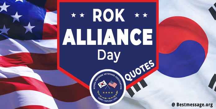 ROK Alliance Day Quotes, Sayings and Messages