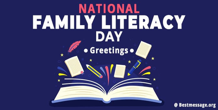 National Family Literacy Day Quotes, Messages, Greetings