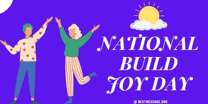 National Build Joy Day Quotes images